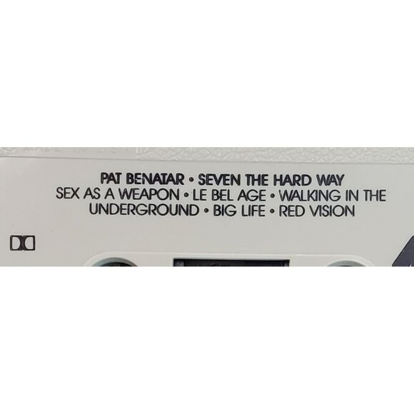 Pat Benatar Seven The Hard Way Cassette Tape Album Music 1985 Chrysalis Records - Picture 4 of 8